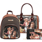 NICOLE LEE SOFIA MONTANA 3 PIECE SET (BOSTON, MINI BACKPACK, WALLET