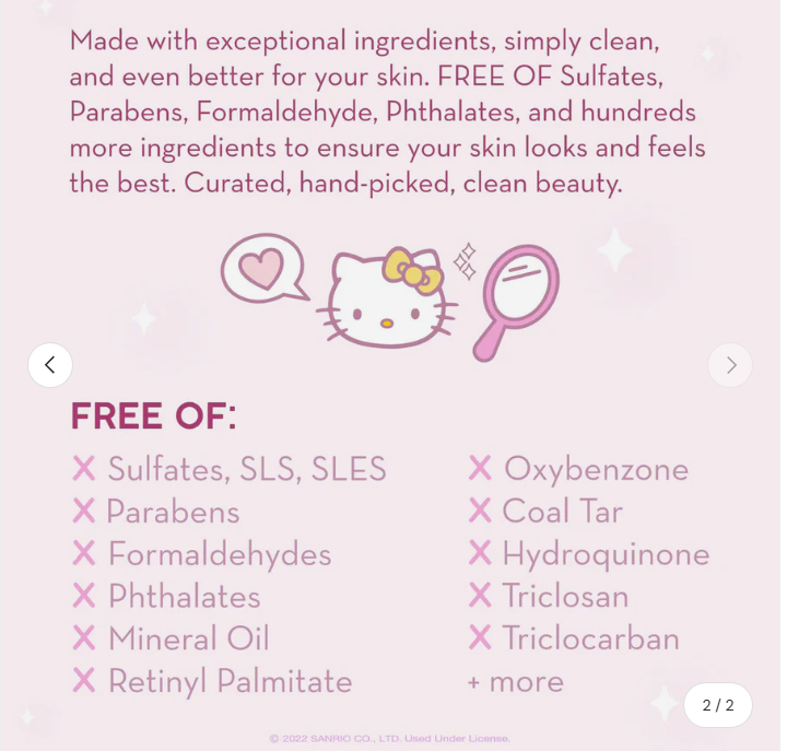 THE CREME SHOP X - PINK WATER CREME - KLEAN BEAUTY