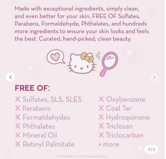 THE CREME SHOP X - PINK WATER CREME - KLEAN BEAUTY