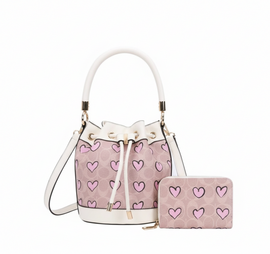 Fashion Heart bucket bag