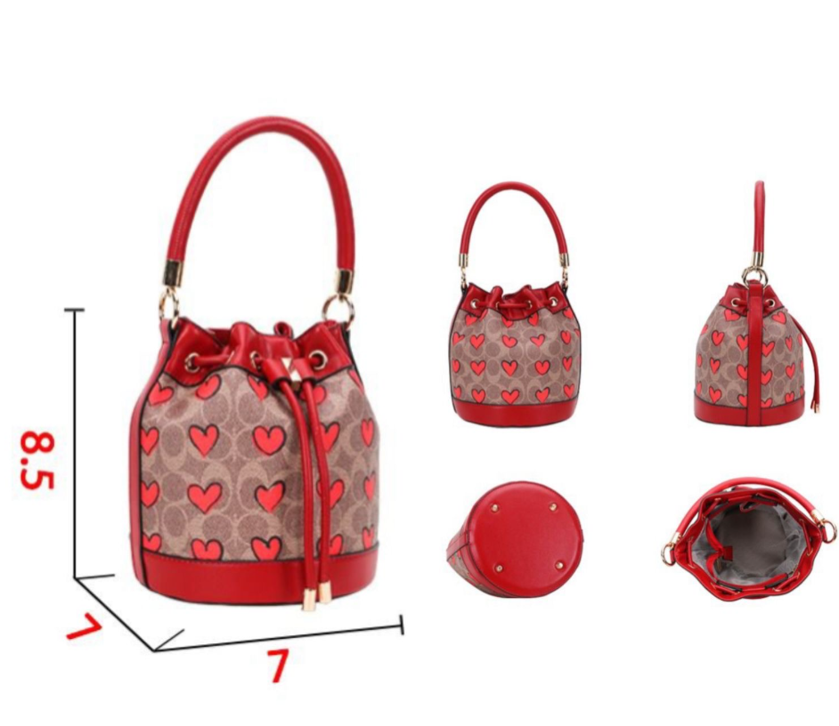 Fashion Heart bucket bag