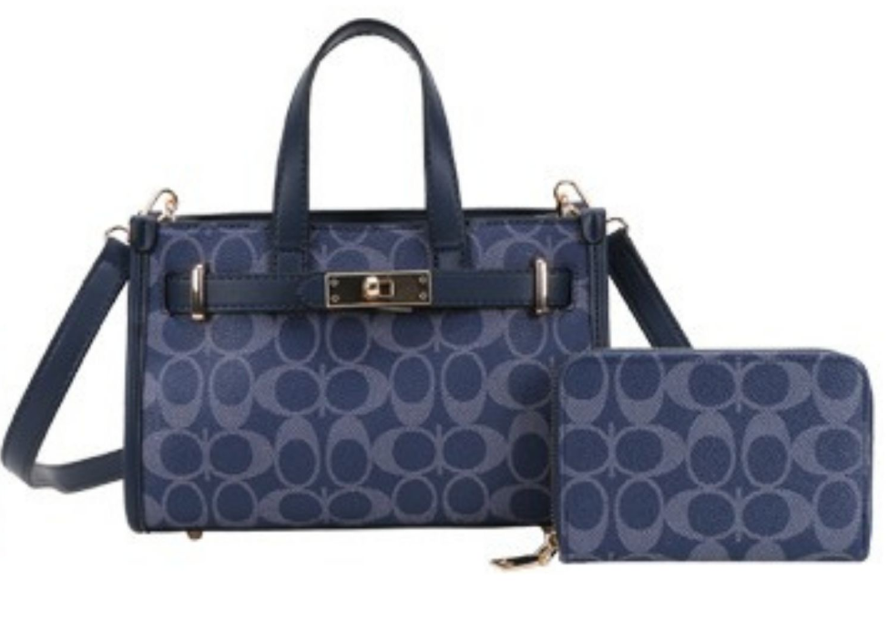 Monogram  mini tote with wallet