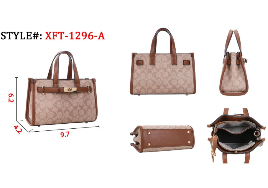 Monogram  mini tote with wallet