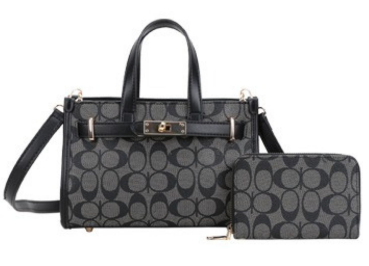 Fashion Monogram  mini tote with wallet