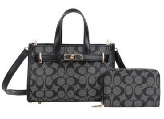 Monogram  mini tote with wallet