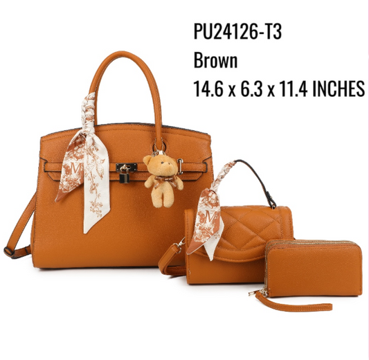 Fashion Large tote bag 3pc