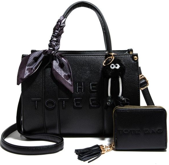 Fashion Tote bag 2pc w/keychain