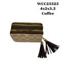 fashion wallet double zipper