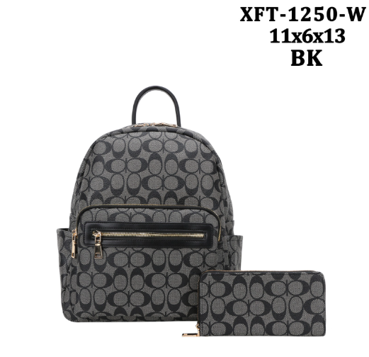 Fashion Backpack  2pc