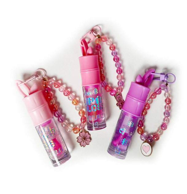 Lip Gloss W/ Keychain Charm