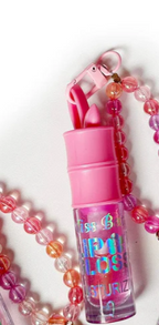 Lip Gloss W/ Keychain Charm