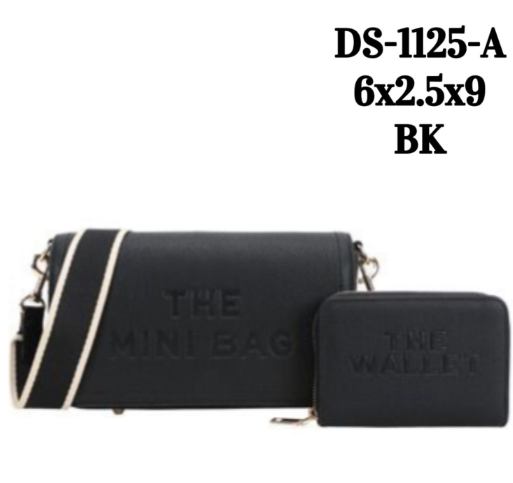 Fashion 2pc crossbody bag