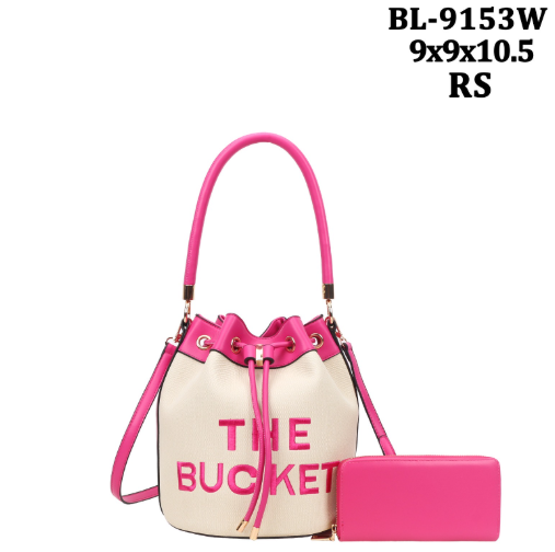 Fashion 2pc Bucket bag
