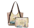 Nicole Lee CHASING DREAMS 2 PC SHOPPER BAG