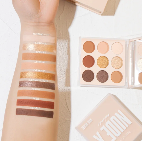 NUDE X Mini 'Nude Desire' Shadow Palette Beauty Creations