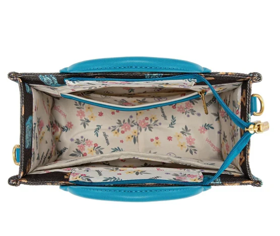 Wrangler Western Print Cowgirl Tote Crossbody Bag PRE-ORDER