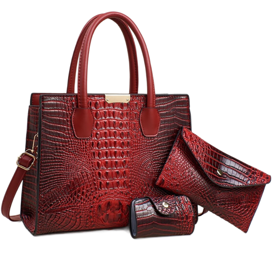 Croc Alligator 3-in-1 Satchel PRE-ORDER