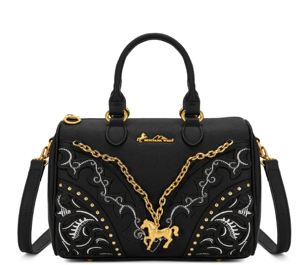 🤠✨ Montana West Western Horse Charm Satchel Crossbody Bag ✨🤠