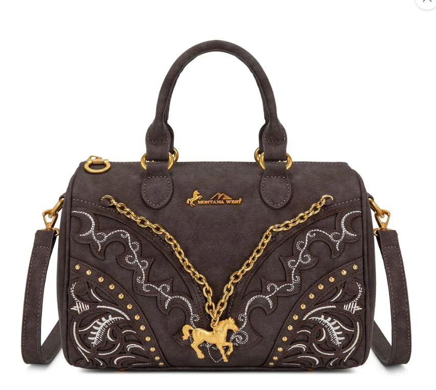 🤠🐴 Montana West Western Horse Charm Satchel Crossbody Bag 🐴🤠