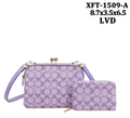 Fashion crossbody 2PC  Bag with Matching Wallet