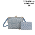Fashion crossbody 2PC  Bag with Matching Wallet (PRE-ORDER