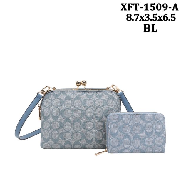 Fashion crossbody 2PC  Bag with Matching Wallet (PRE-ORDER