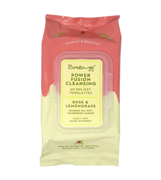 The Creme Shop  CR-Power Fusion Cleansing 60 Pre-Wet Towelettes