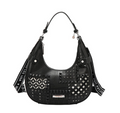 Nicole Lee GEOMETRIC CUTOUT SHOULDER BAG