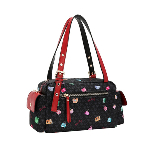 Nicole Lee Glamorous Walk" Nylon Satchel Bag