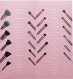 Beauty Creations Pretty And Perfect 24 Pc Brush Set