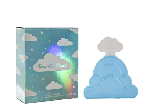 Deep Blue Clouds Eau De Parfum Natural Spray Vaporisateur 100Ml Perfume