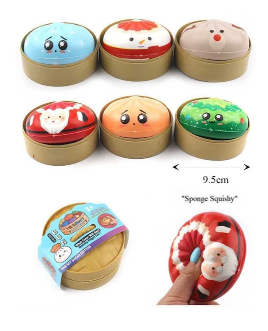 Cute surprise foam dumplings