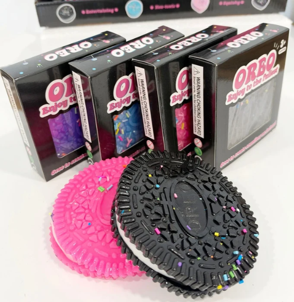 Oreo-inspired Squishy Toy