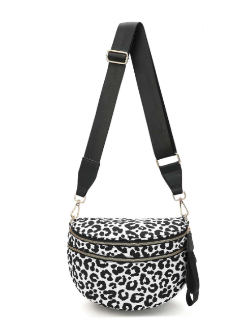 Animal Print Trendy Crossbody Bag