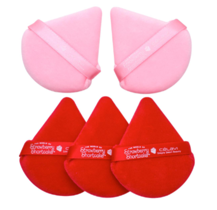 🍓 Célavi x Strawberry Shortcake Berry Sweet 5PC Powder Puffs