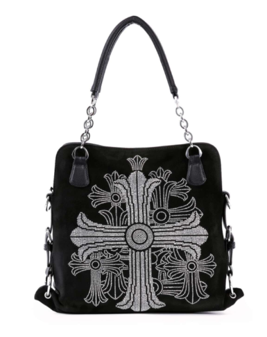 ✨ Rhinestone Cross Shoulder Bag – Bold Elegance &amp; Sparkling Style ✨