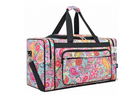 Sweet Wildflower Paisley NGIL Canvas 23" Duffle