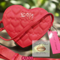CLEARANCE Betsy Johnson Authentic heart crossbody