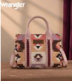 Wrangler Southwestern Pattern Dual Sided Print-Tote/Crossbody