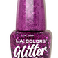 L.A. Colors glitter vibes “ CITY GIRL” nail polish
