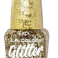 L.A. Colors glitter vibes “ GOLDEN GLOW” nail polish