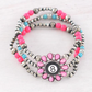 Western Eight Ball Concho Bracelet