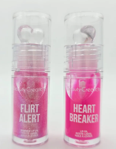 BEAUTY CREATIONS- LIP OIL SET- DOUBLE TROUBLE