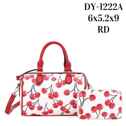 Fashion Boston cherry bag