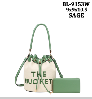 Fashion 2pc Bucket bag