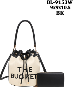 Fashion 2pc Bucket bag