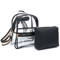 Fashion See Thru 2-in-1 Classic Backpack