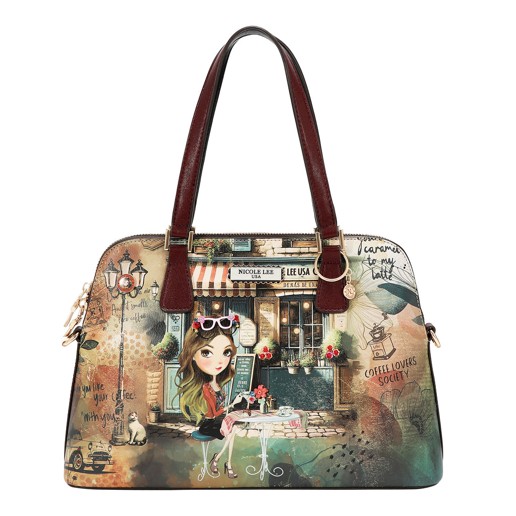 Nicole Lee VIRTUAL FRIEND SATCHEL BAG