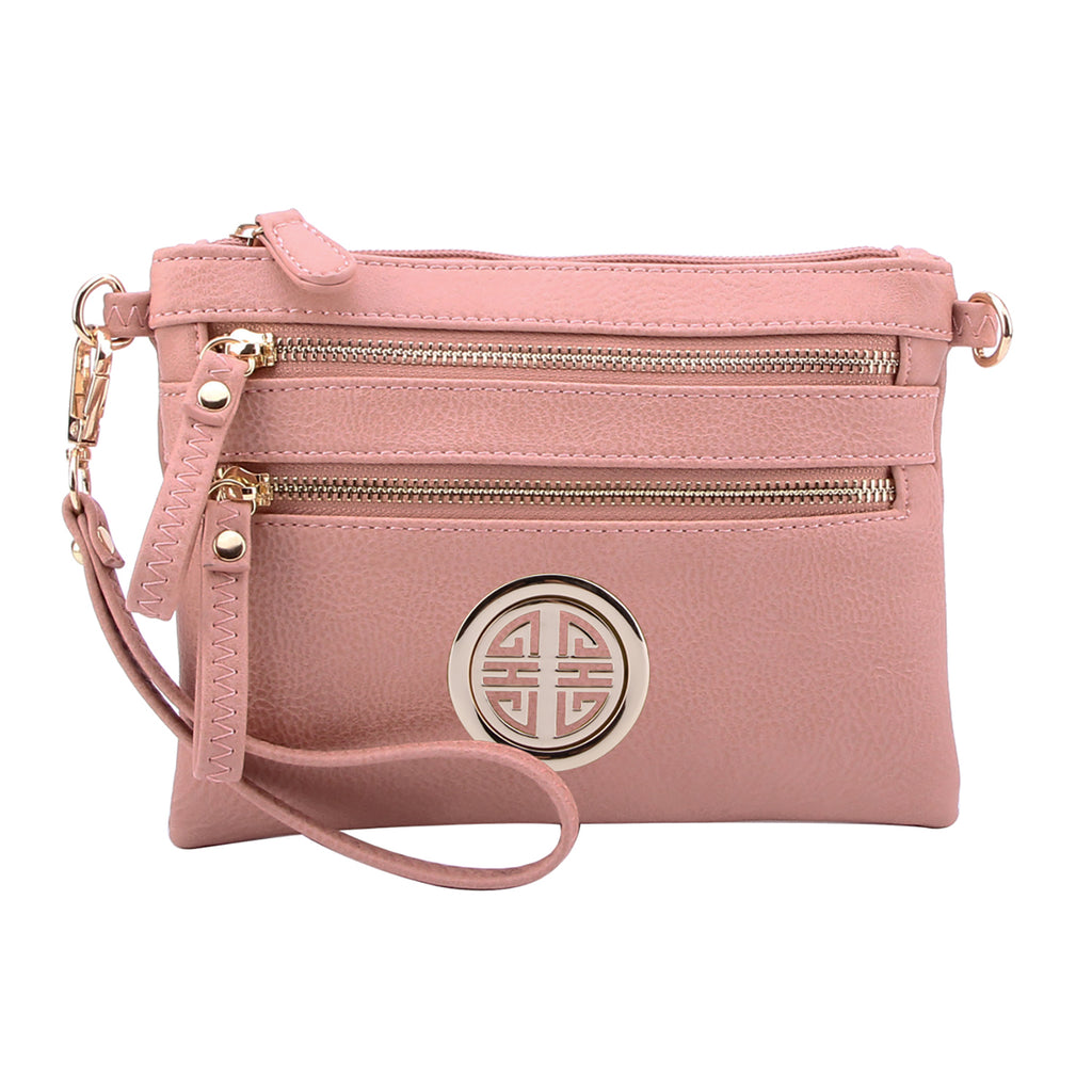 Fashion Logo Clutch & Cross Body Bag