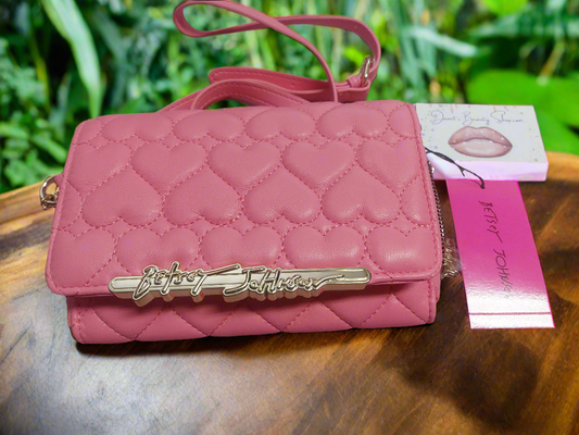 Betsey Johnson authentic crossbody